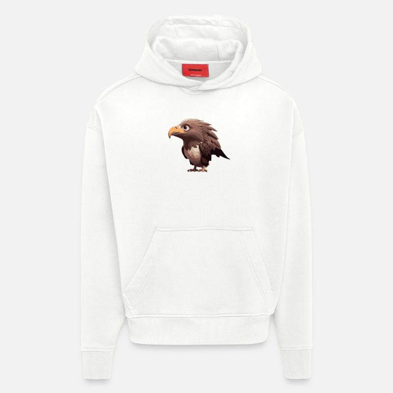 Adler Comic - Hoodie- made by SPREAD  - OFF WHITE