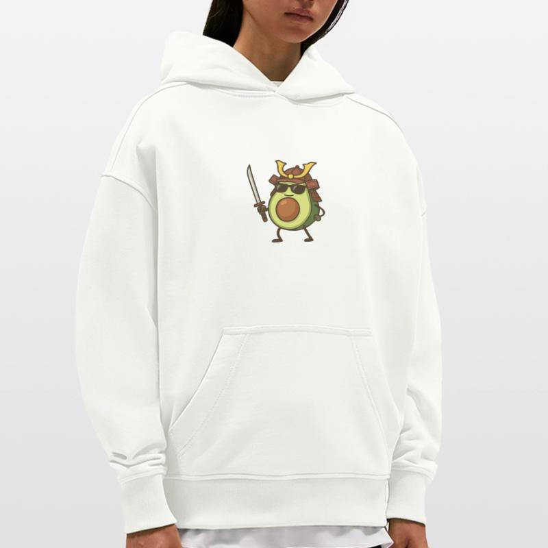 avocado samurai Hoodie- made by SPREAD 