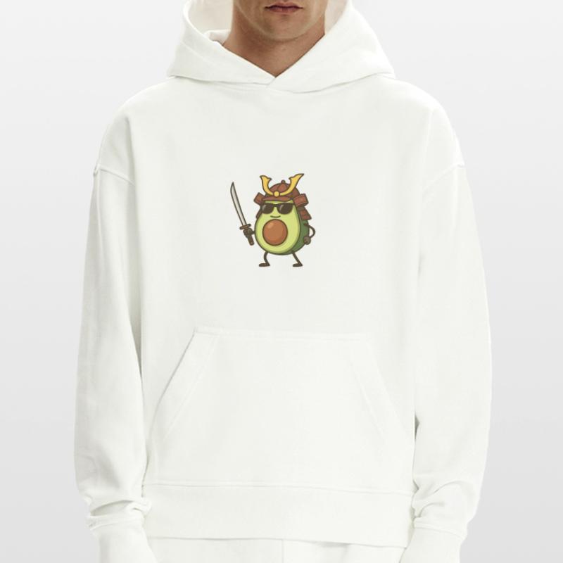 avocado samurai Hoodie- made by SPREAD 