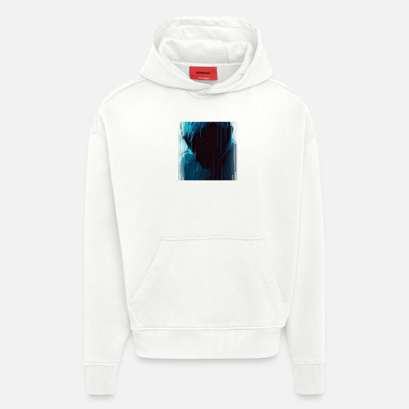 Tears in Rain - Hoodie- made by SPREAD  - OFF WHITE