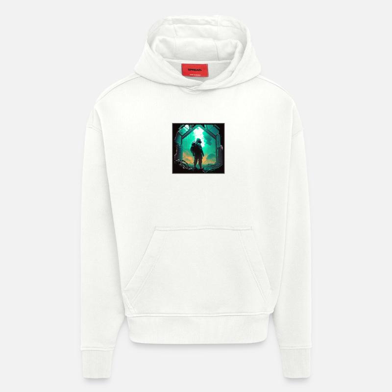 Apocalypse Laboratory - Hoodie- made by SPREAD  - OFF WHITE