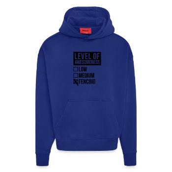 Fencing - Hoodie- made by SPREAD  - OFF WHITE - Front