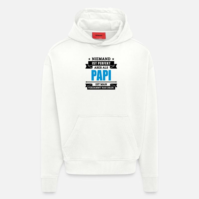Funshirt Papi - Hoodie- made by SPREAD  - OFF WHITE