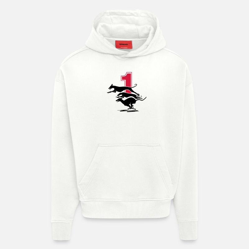 NR. 1 - Hoodie- made by SPREAD  - OFF WHITE