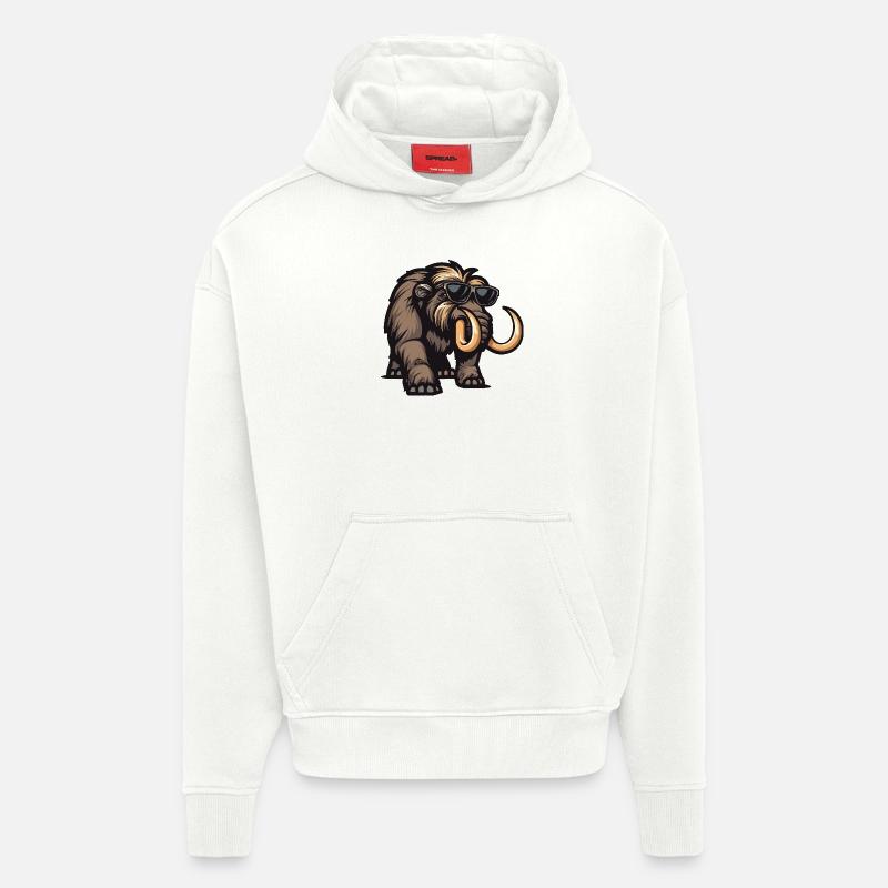 Mammut Cool Comic - Hoodie- made by SPREAD  - OFF WHITE