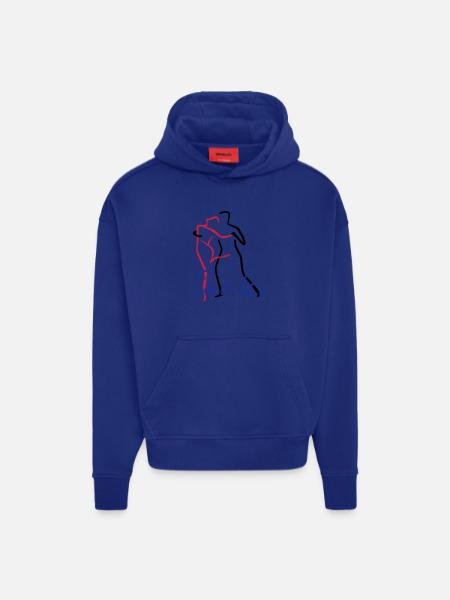 Tango-1 - Hoodie- made by SPREAD - OFF WHITE