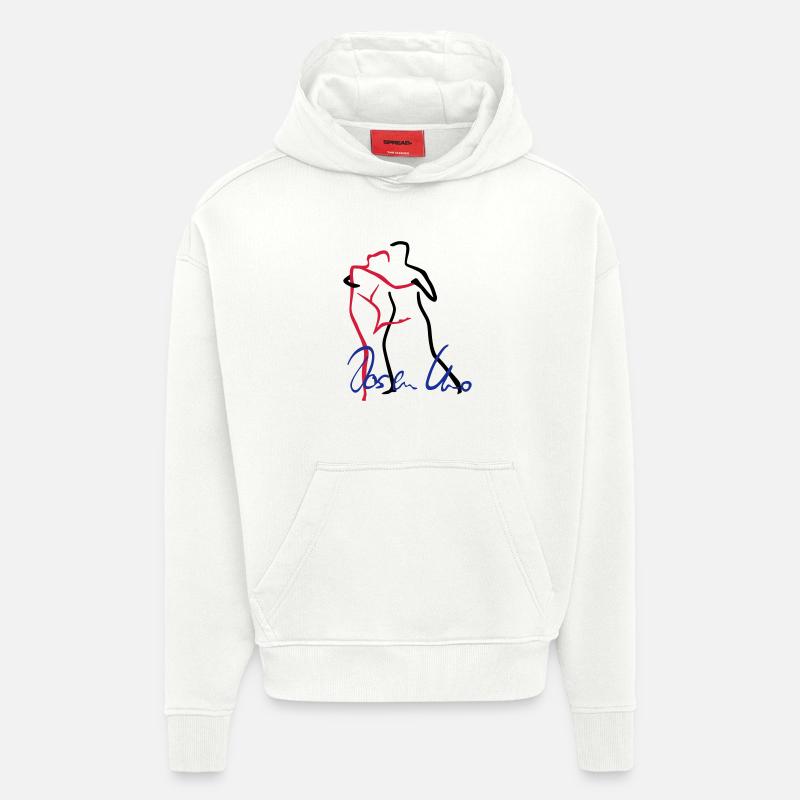 Tango-1 - Hoodie- made by SPREAD  - OFF WHITE