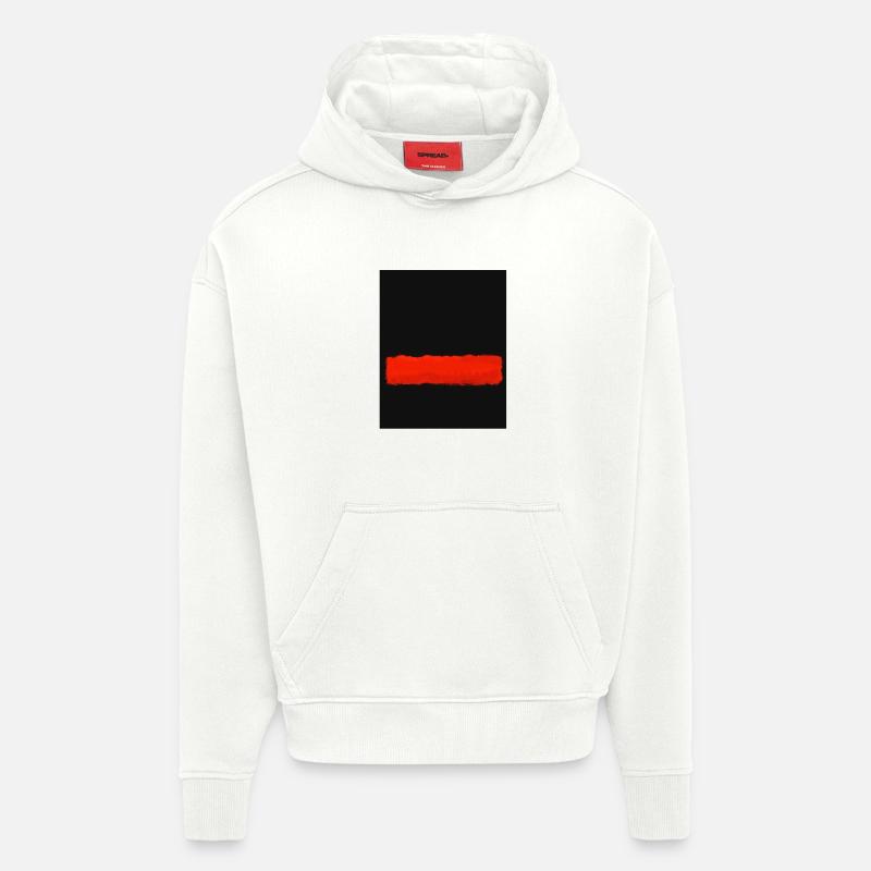 Rothko-Stil in digitalen Farben - Hoodie- made by SPREAD  - OFF WHITE