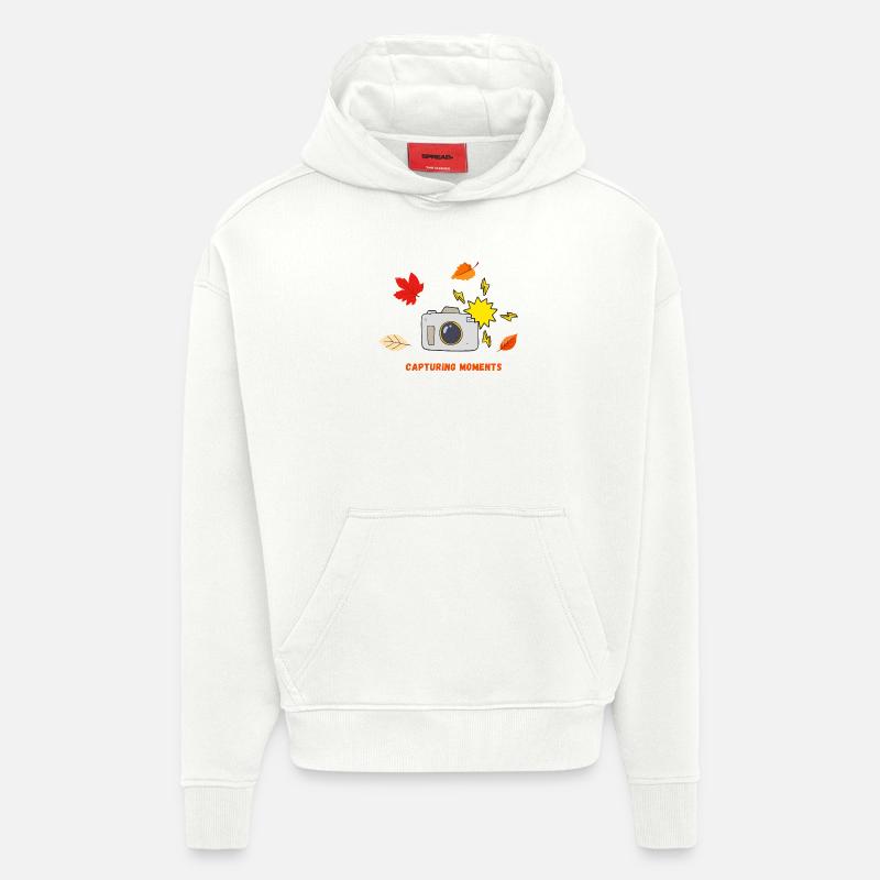 Der Herbst ist da - Hoodie- made by SPREAD - OFF WHITE
