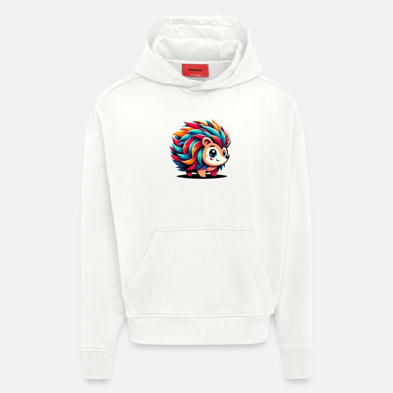 Igel - Hoodie- made by SPREAD  - OFF WHITE