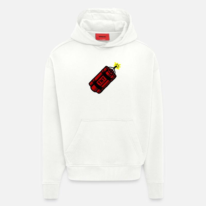 Dynamite Tnt - Hoodie- made by SPREAD - OFF WHITE