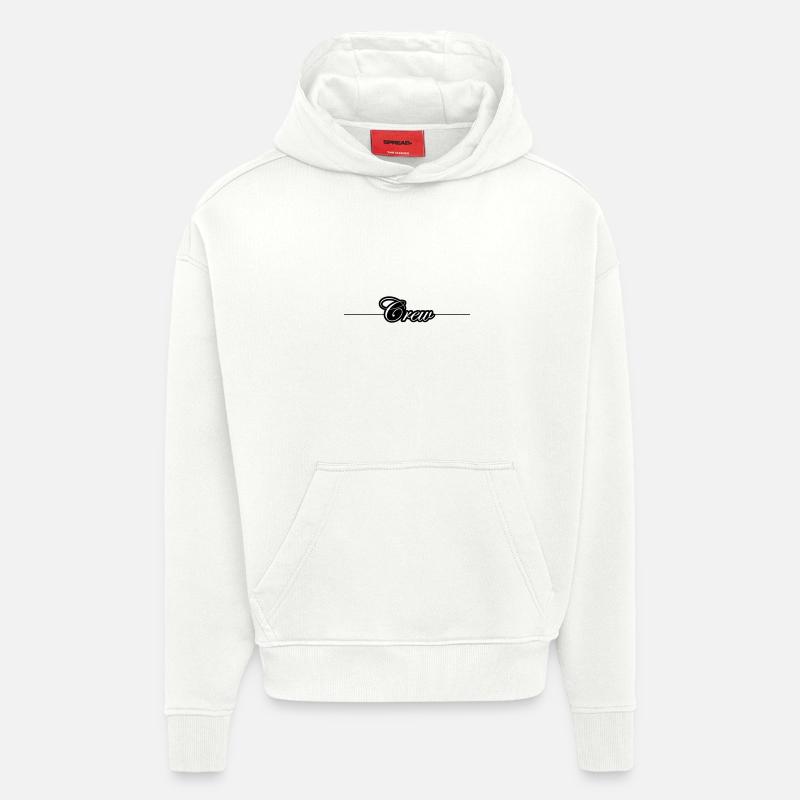 Crew Linie - Hoodie- made by SPREAD  - OFF WHITE