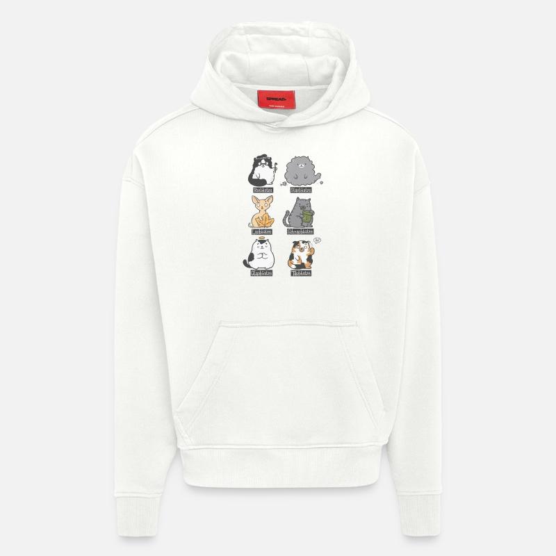 bla vls - Hoodie- made by SPREAD  - OFF WHITE