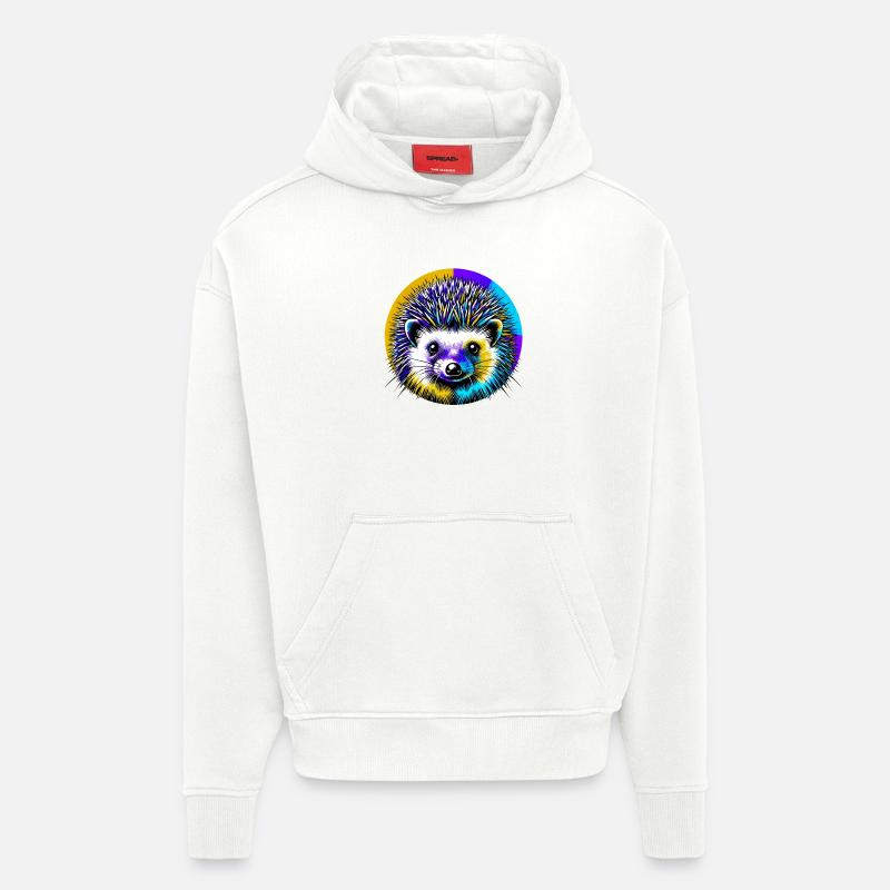 Igel - Hoodie- made by SPREAD  - OFF WHITE