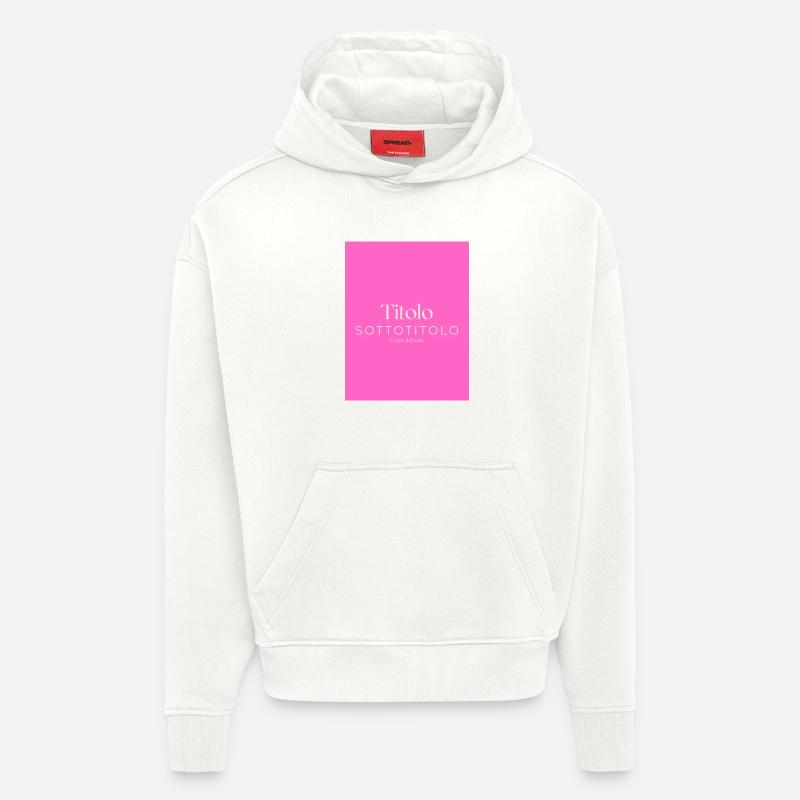 Title Two - Hoodie- made by SPREAD  - OFF WHITE
