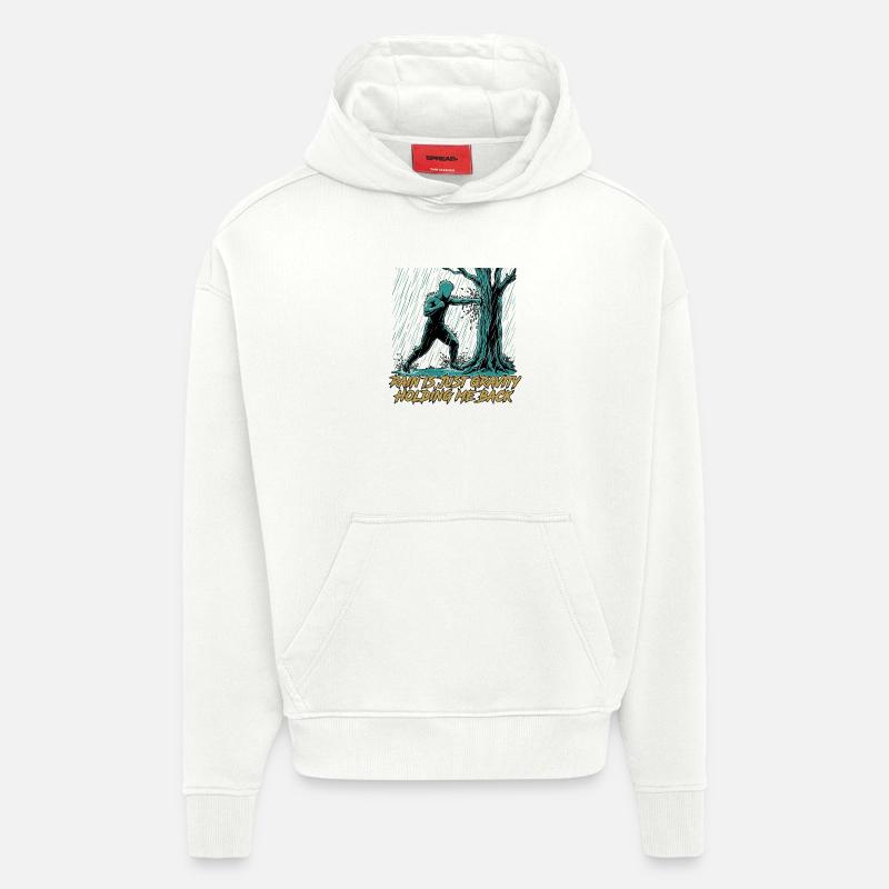 Kung Fu Kampfkunst - Hoodie- made by SPREAD - OFF WHITE