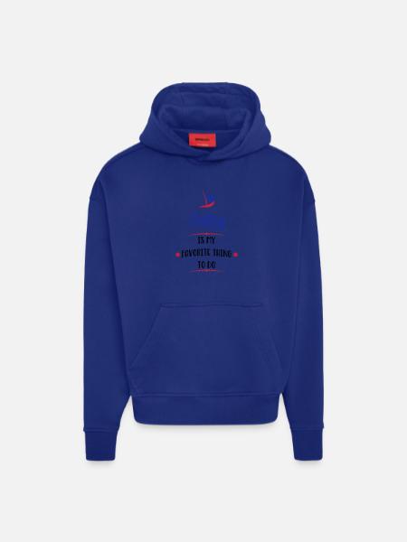 sailing - Hoodie- made by SPREAD  - OFF WHITE