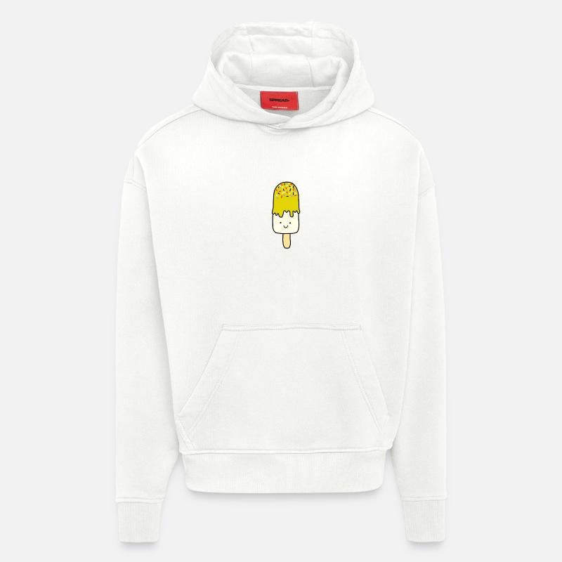 Eiscreme Eis Essen - Hoodie- made by SPREAD  - OFF WHITE