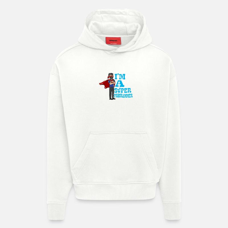 Programmer computer science gift - Hoodie- made by SPREAD  - OFF WHITE