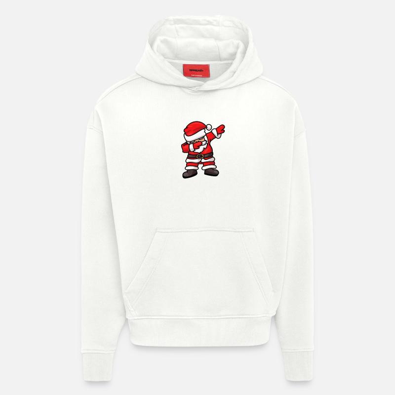 Dabbing Santa Weihnachtsmann Dab Dance - Hoodie- made by SPREAD - OFF WHITE