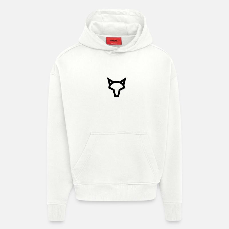 Fuchs - Logo - Hoodie- made by SPREAD  - OFF WHITE