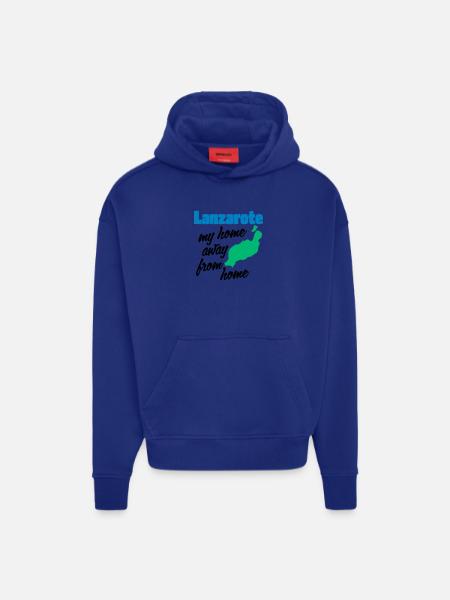 Lanzarote, mein zweites Zuhause - Hoodie- made by SPREAD - OFF WHITE