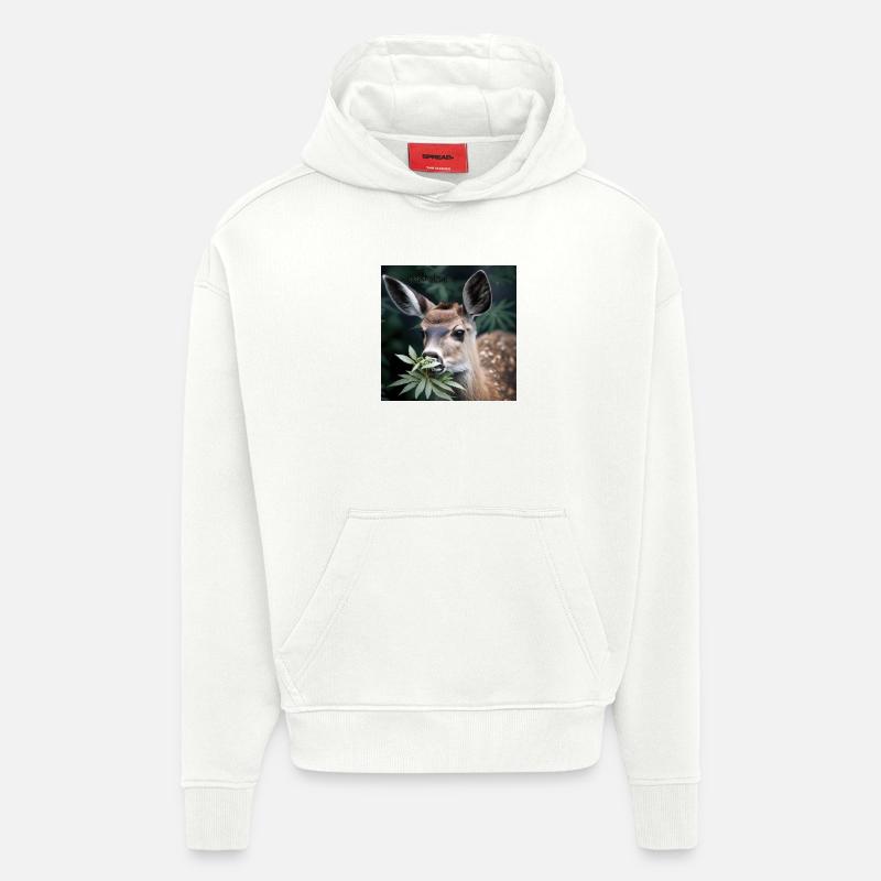 Cannabiche 07 mit Tippfehler - Hoodie- made by SPREAD  - OFF WHITE