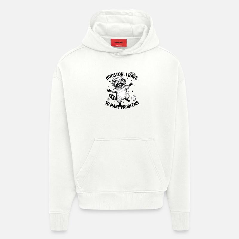 Problem bear - Hoodie- made by SPREAD  - OFF WHITE