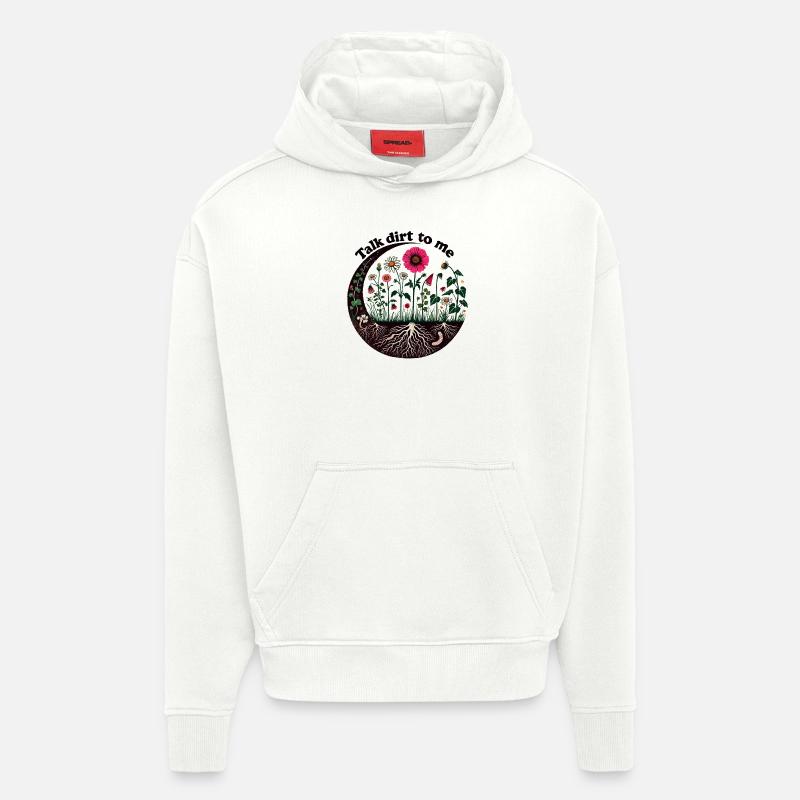 Sprich Dreck mit mir - Hoodie- made by SPREAD  - OFF WHITE