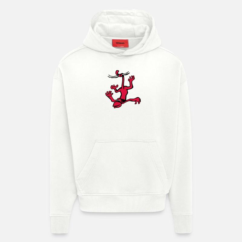Affe - Hoodie- made by SPREAD  - OFF WHITE
