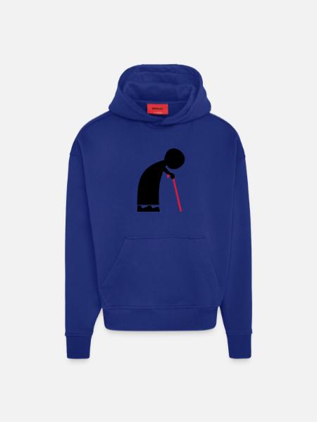 grandma - Hoodie- made by SPREAD  - OFF WHITE