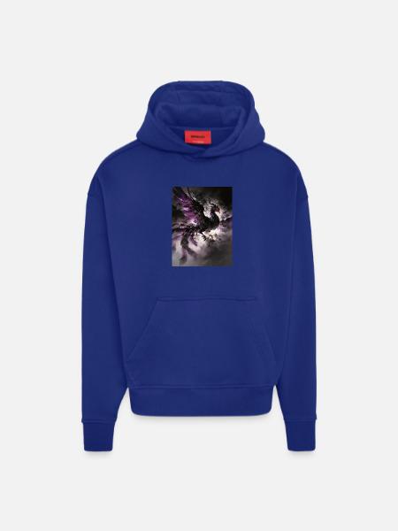 The Dark Phoenix: Rise of Darkness - Hoodie- made by SPREAD - OFF WHITE