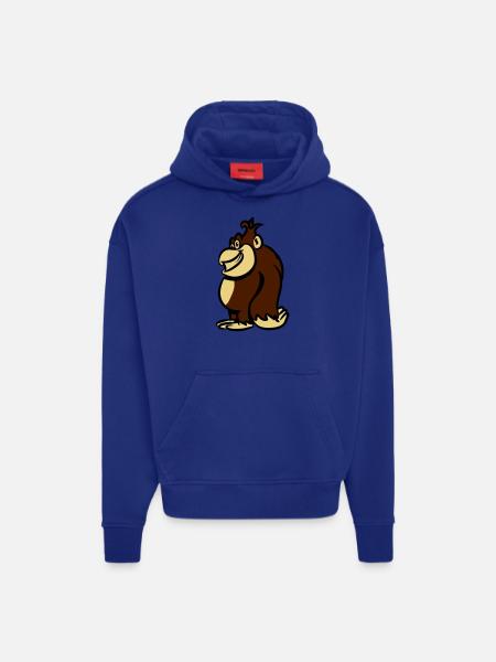 affe süss witzig lustig - Hoodie- made by SPREAD - OFF WHITE
