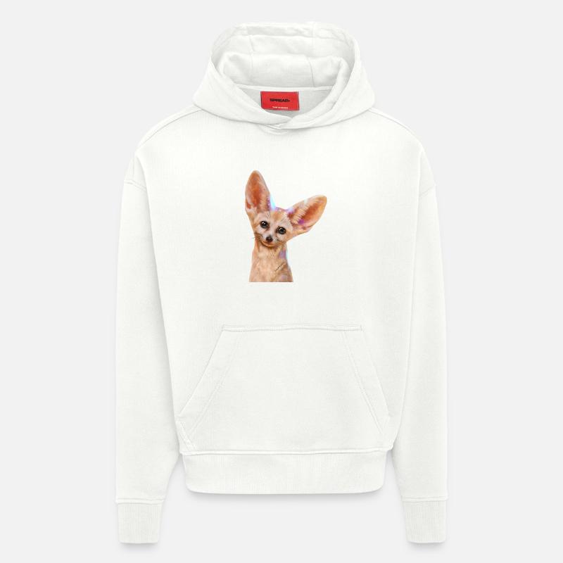 Fennek - Hoodie- made by SPREAD  - OFF WHITE