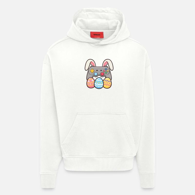 Bunny Gaming Controller Easter Gamer Spaß - Hoodie- made by SPREAD  - OFF WHITE
