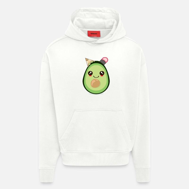 SCHULANFANG SCHULKIND AVOCADO - Hoodie- made by SPREAD - OFF WHITE