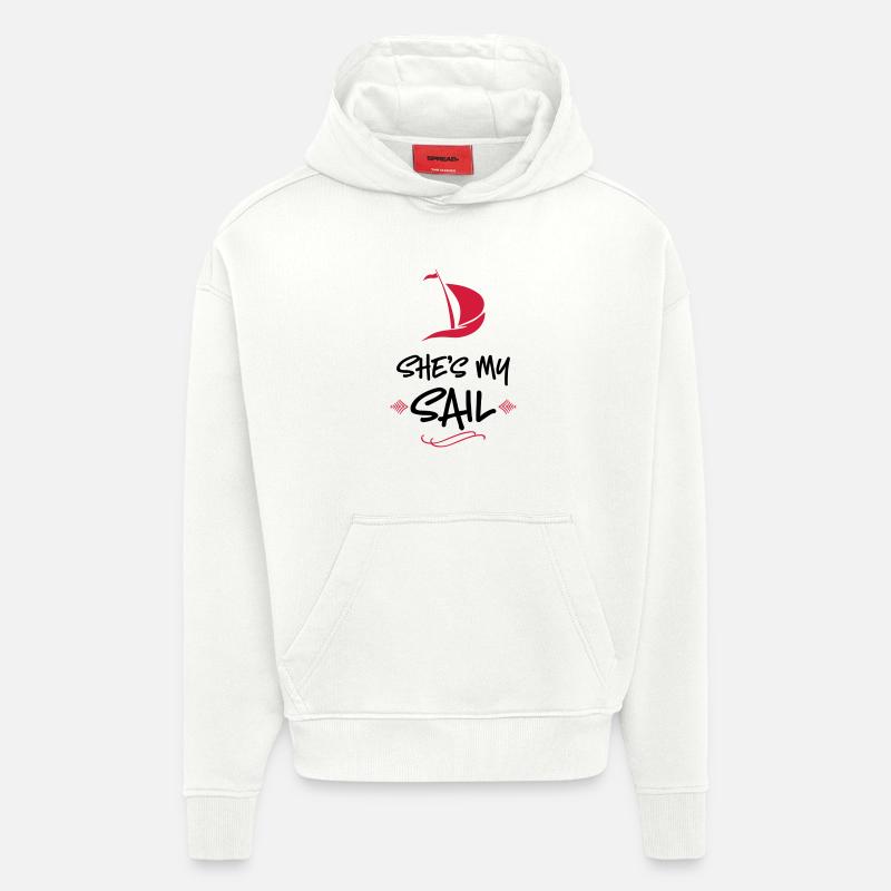 wedding - Hoodie- made by SPREAD - OFF WHITE