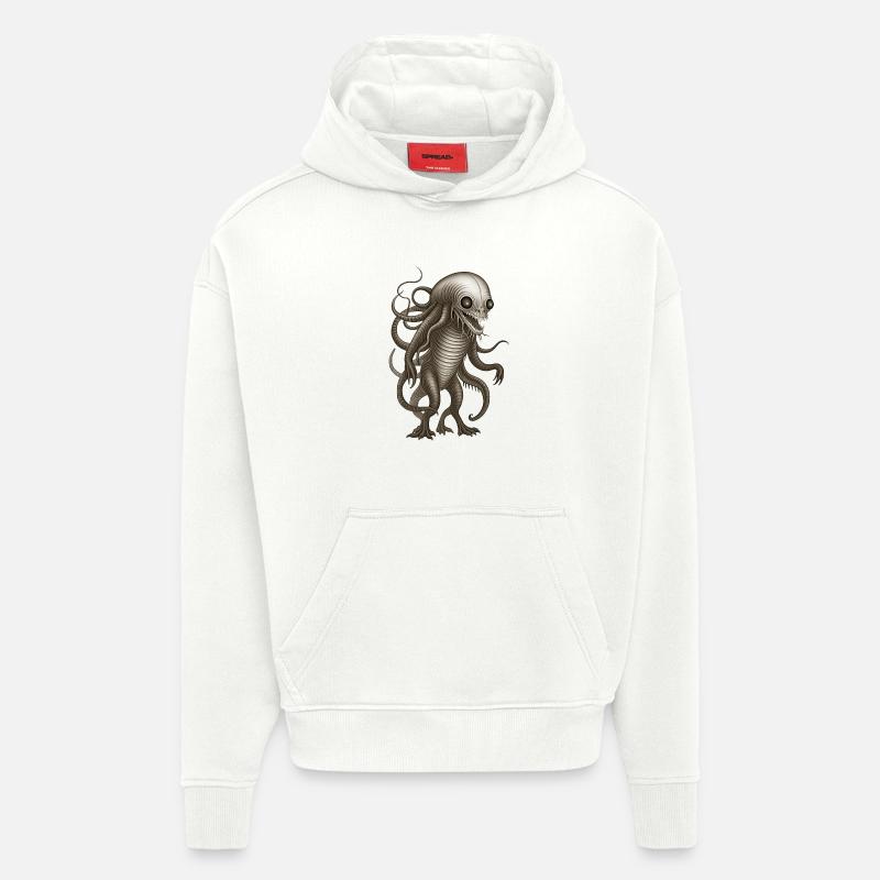 BUG #3 - dark hell - Hoodie- made by SPREAD  - OFF WHITE