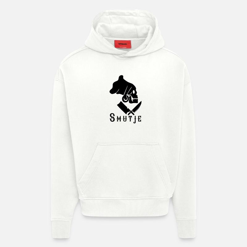 Smutje mit Schritzug - Hoodie- made by SPREAD  - OFF WHITE