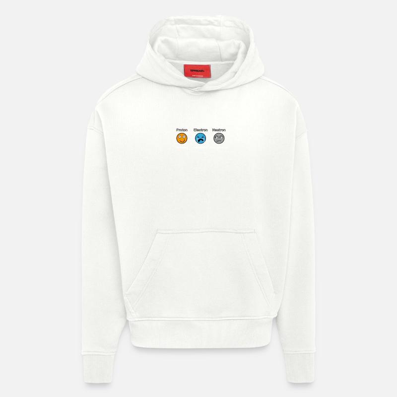 Proton Electron Neutron - Hoodie- made by SPREAD - OFF WHITE