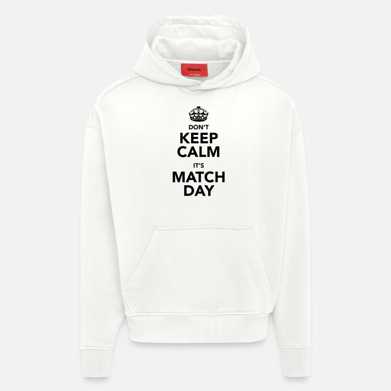 Don't Keep Calm - Hoodie- made by SPREAD  - OFF WHITE