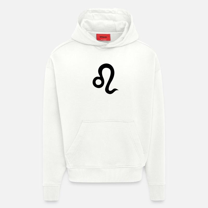 Sternzeichen Löwe - Hoodie- made by SPREAD  - OFF WHITE