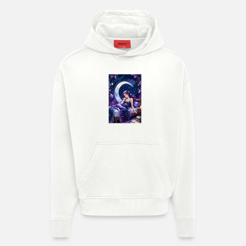Lesen und Einschlafen - Hoodie- made by SPREAD  - OFF WHITE