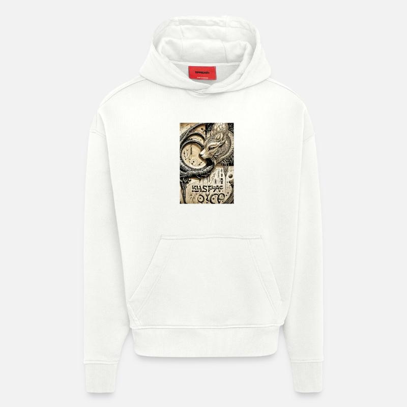 Ppatch 12 - Hoodie- made by SPREAD  - OFF WHITE