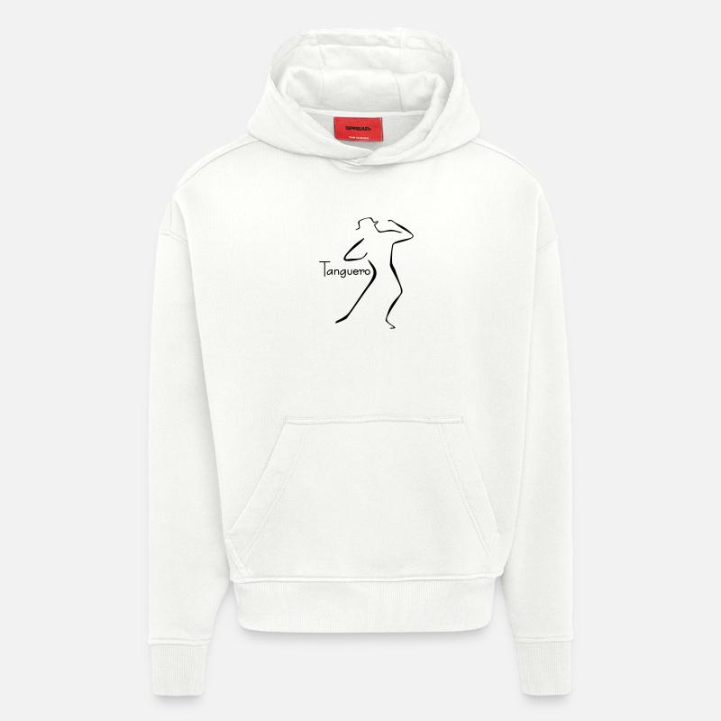 Tango-5 - Hoodie- made by SPREAD  - OFF WHITE