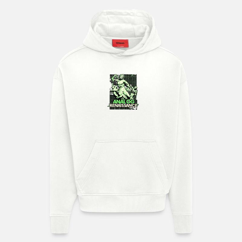 Analog Renaissance - Hoodie- made by SPREAD - OFF WHITE