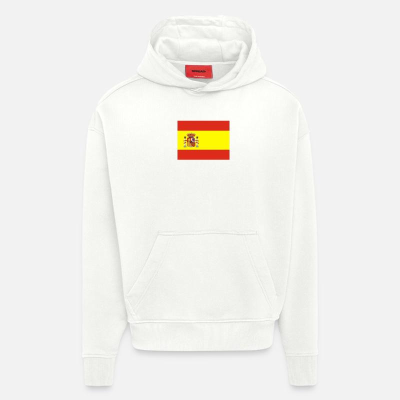Spanische Flagge - Hoodie- made by SPREAD  - OFF WHITE
