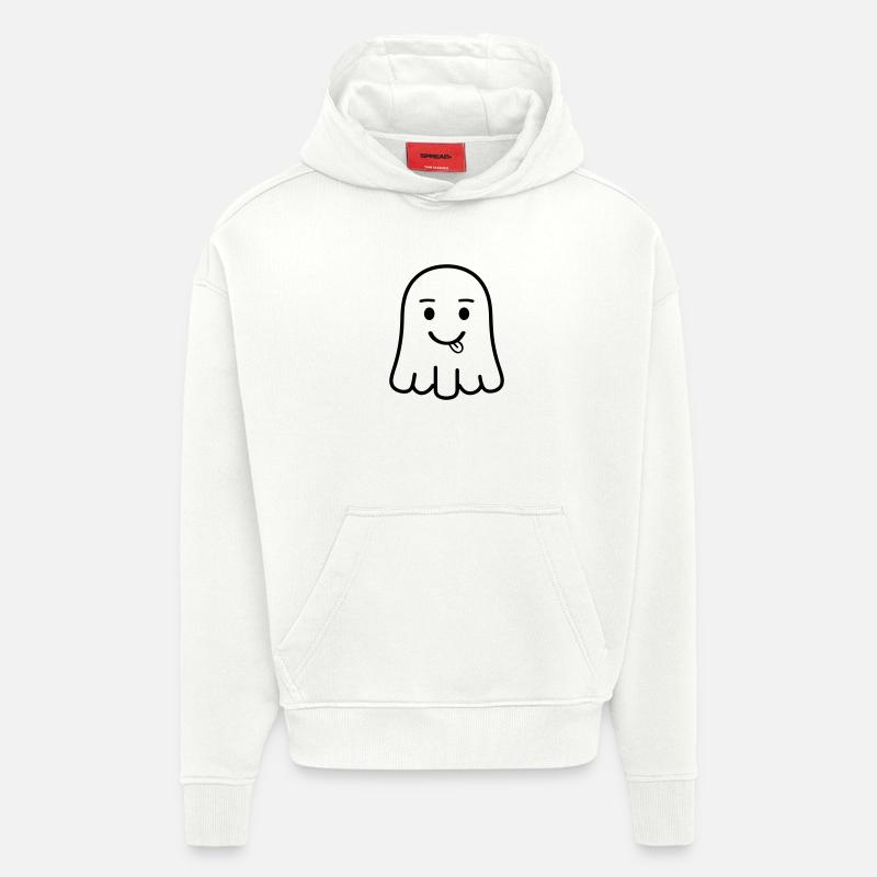 Ghost Comic - Hoodie- made by SPREAD  - OFF WHITE