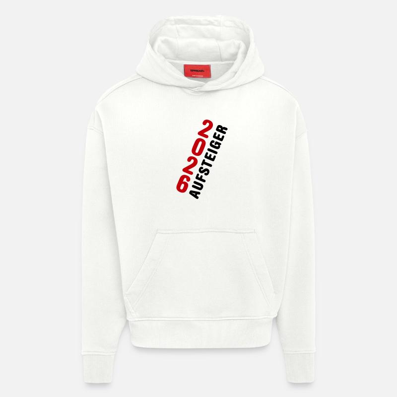 Aufsteiger 2026 Aufstieg - Hoodie- made by SPREAD  - OFF WHITE