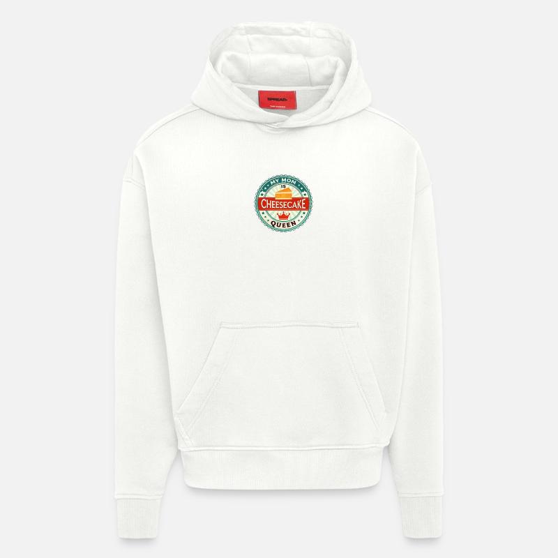 Cheesecake Queen Mutti Abzeichen - Hoodie- made by SPREAD - OFF WHITE